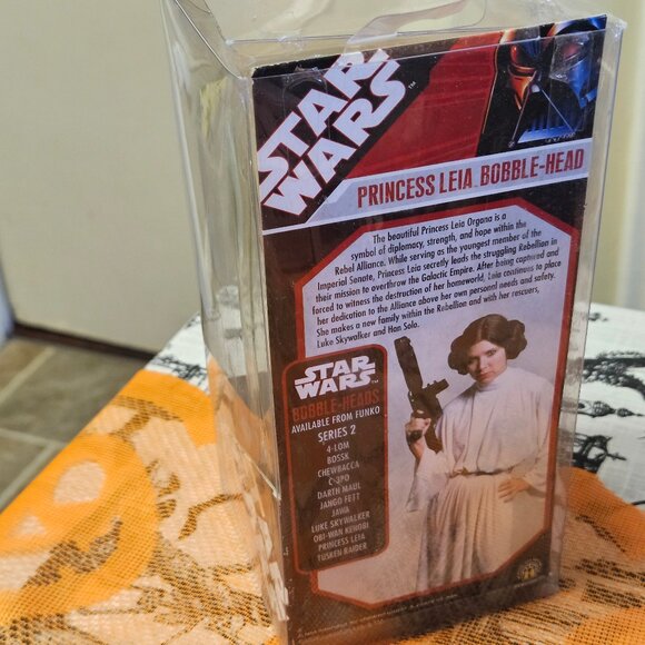 Star Wars Funko Wacky Wobblers Bobbleheads SDCC Han Solo Luke Skywalker Leia - Picture 14 of 14